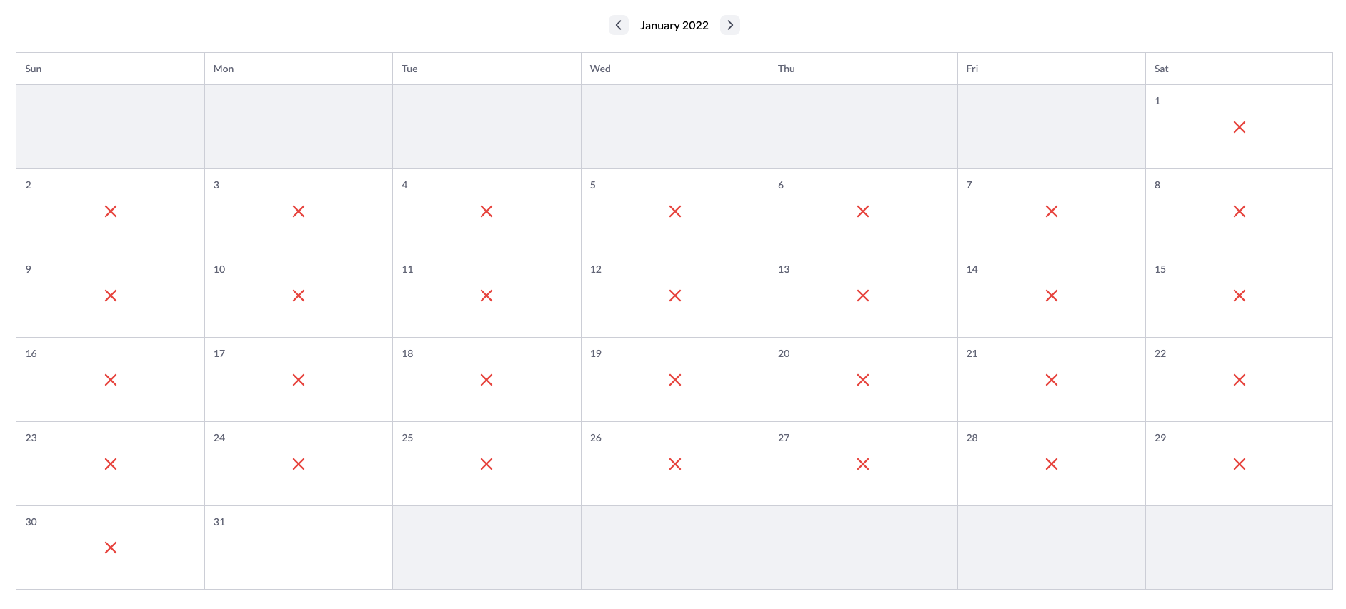 日曆鏈 (Calendar Chain)